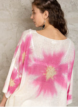 Load image into Gallery viewer, POL Oversized Flower Power Knit Top