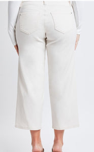 YMI/Royalty Missy Hyperstretch Cropped Wide Leg  Pants