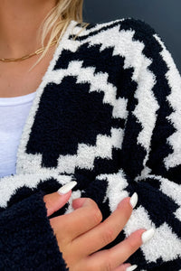 Aztec Cloud Material Cardigan