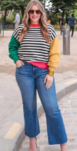 Load image into Gallery viewer, Nikki Color Block Sweater