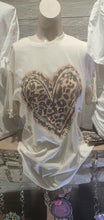 Load image into Gallery viewer, Dallas Market - J. Coons So Loved John 3:16 Distressed Leopard Heart Graphic Tee