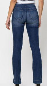 Farrah Flares - Dark Wash