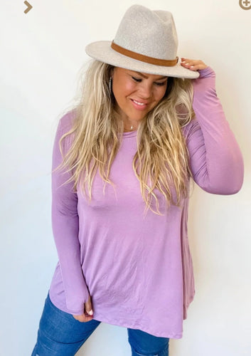 Jasmine Thumbhole Tunic Top