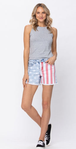 Judy Blue Americana Denim Shorts