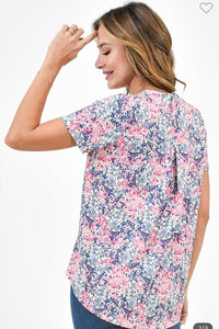 Gemma Floral Gabby Top