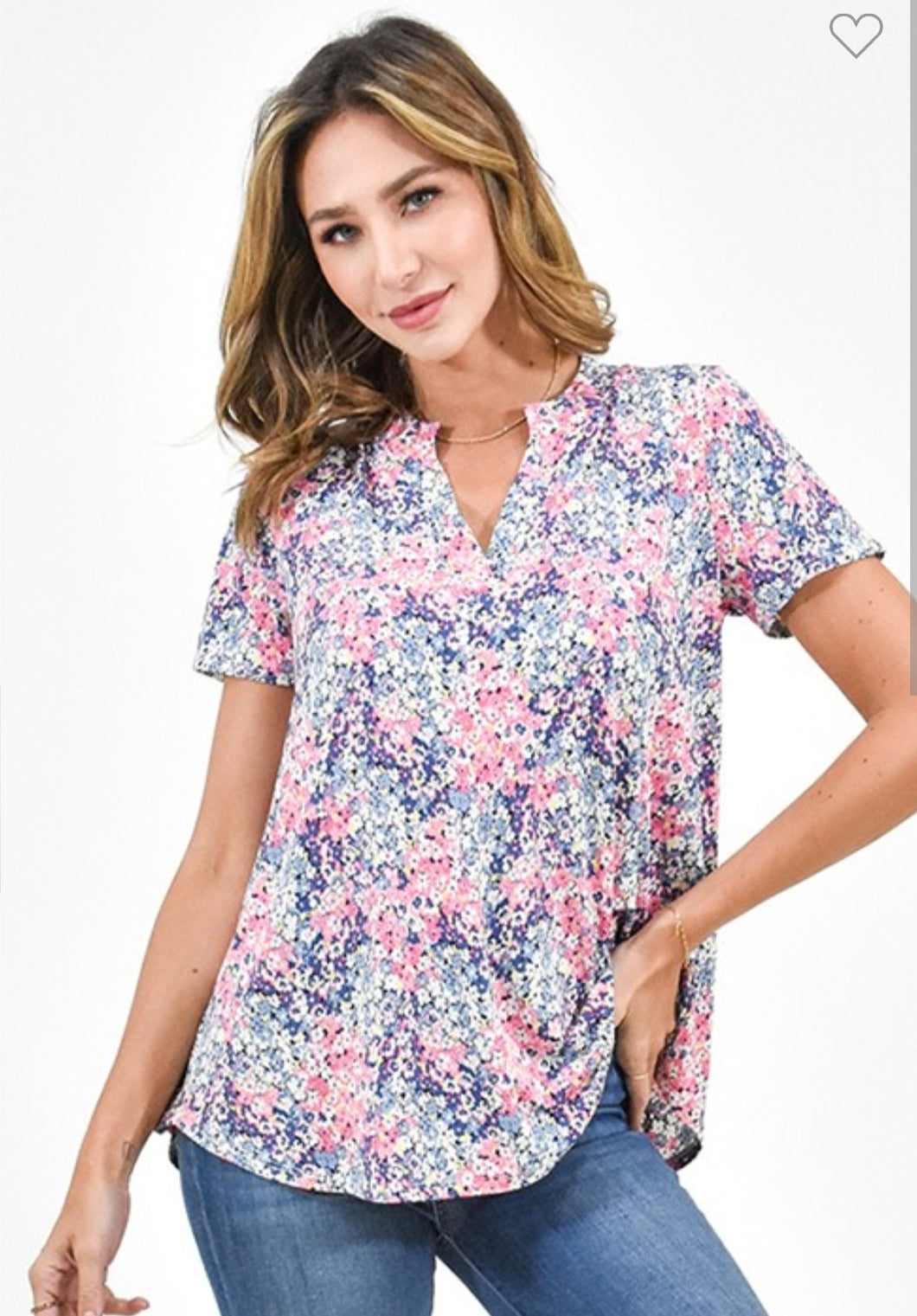 Gemma Floral Gabby Top