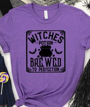 Load image into Gallery viewer, Witches Potion Brewed To Perfection Graphic Tee