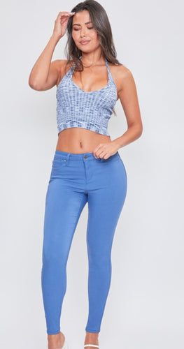 YMI Best Selling Hyperstretch Skinny - Electric Blue