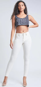 Dallas Market - YMI Best Selling Hyperstretch Skinny'- Off White