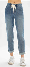 Load image into Gallery viewer, Judy Blue - Best of Both Worlds Boyfriend Denim Joggers  - Dallas Market